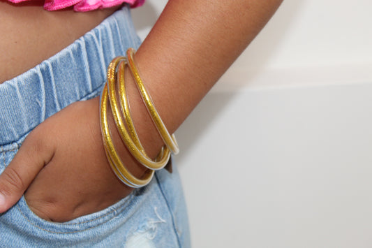 Shine Bright Glitter Bangles