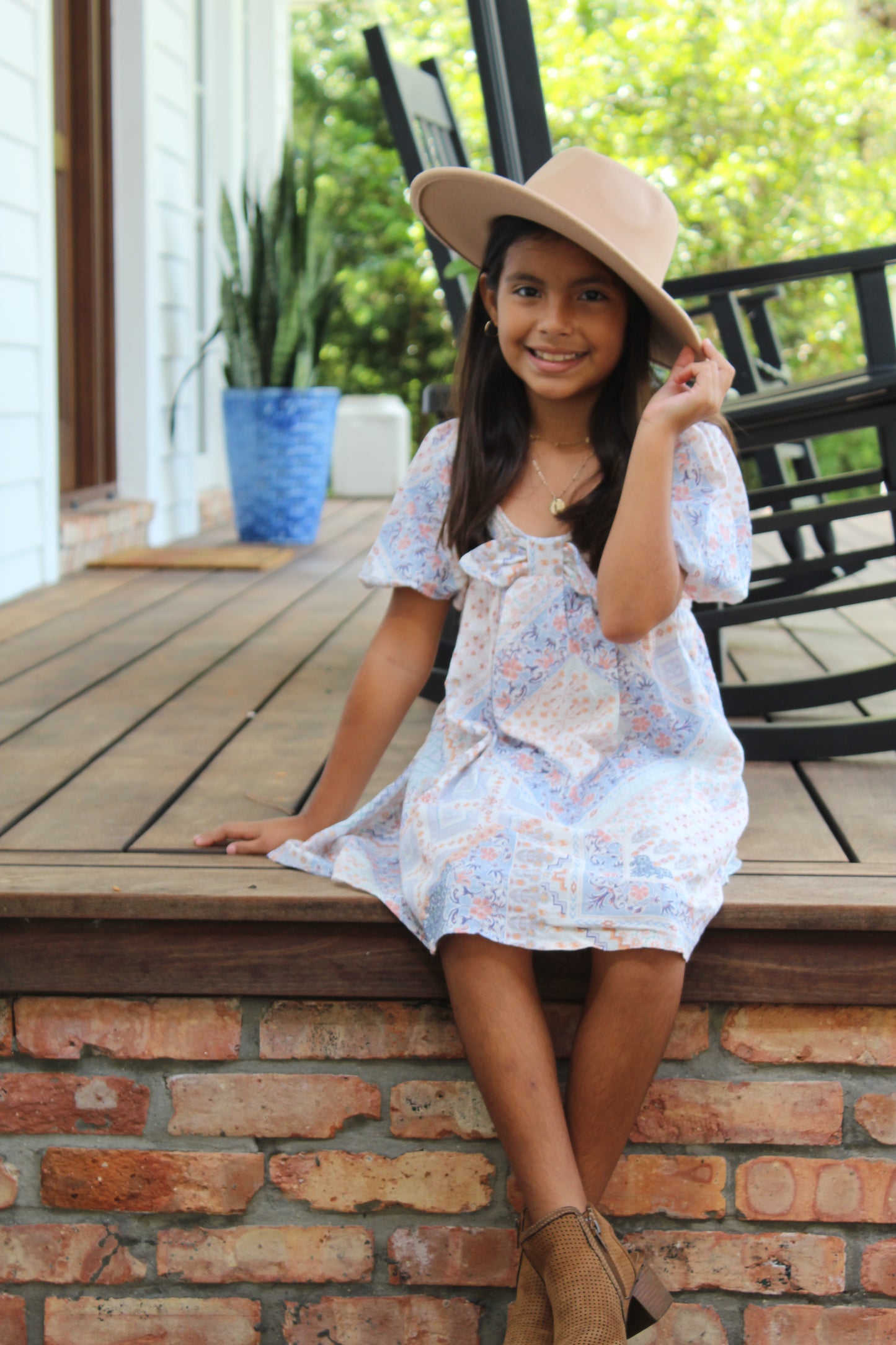 Gorgeous Girl Paisley Mini Dress