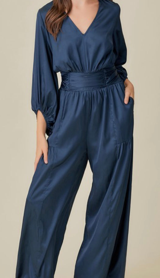 Night Blue Romper