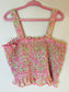 Garden Party Pink Smocked Set